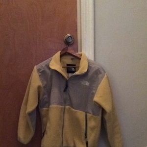 Yellow North Face Fleece Jacket